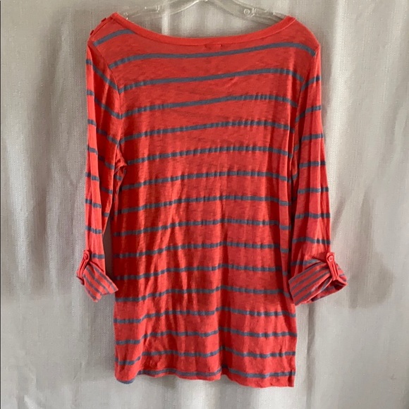 Splendid Long Sleeve Striped Shirt - Picture 4 of 5